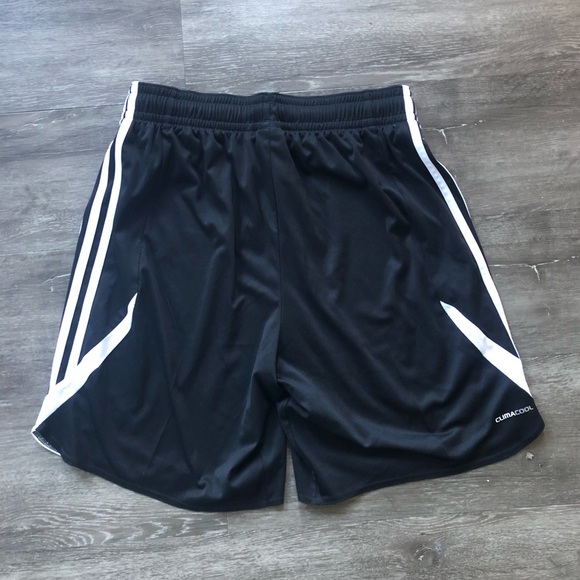 Adidas black and white shorts - Picture 3 of 3